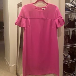 Trina Turk Pink Short Sleeve Shift Dress
